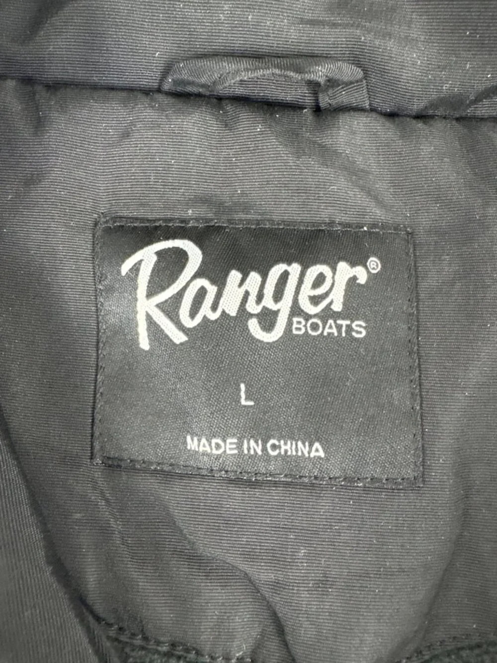 Vintage Ranger Boats Insulated Jacket Size Large Bass Fishing Gorpcore